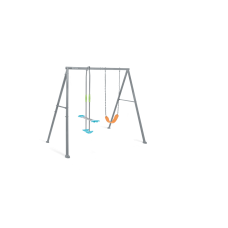 44122 Качели детские 254х251х211см двойные