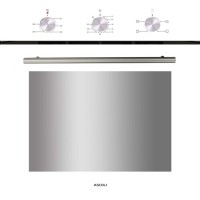 Электрический духовой шкаф Ascoli OB60B-02NM4W белый