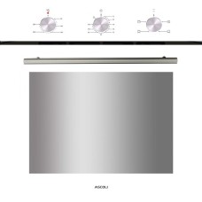 Электрический духовой шкаф Ascoli OB60B-02NM4W белый